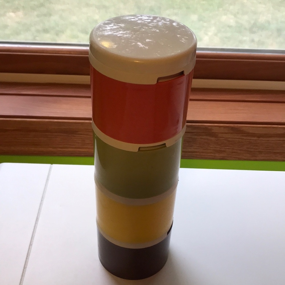 Vintage Tupperware 1308 spice tower
